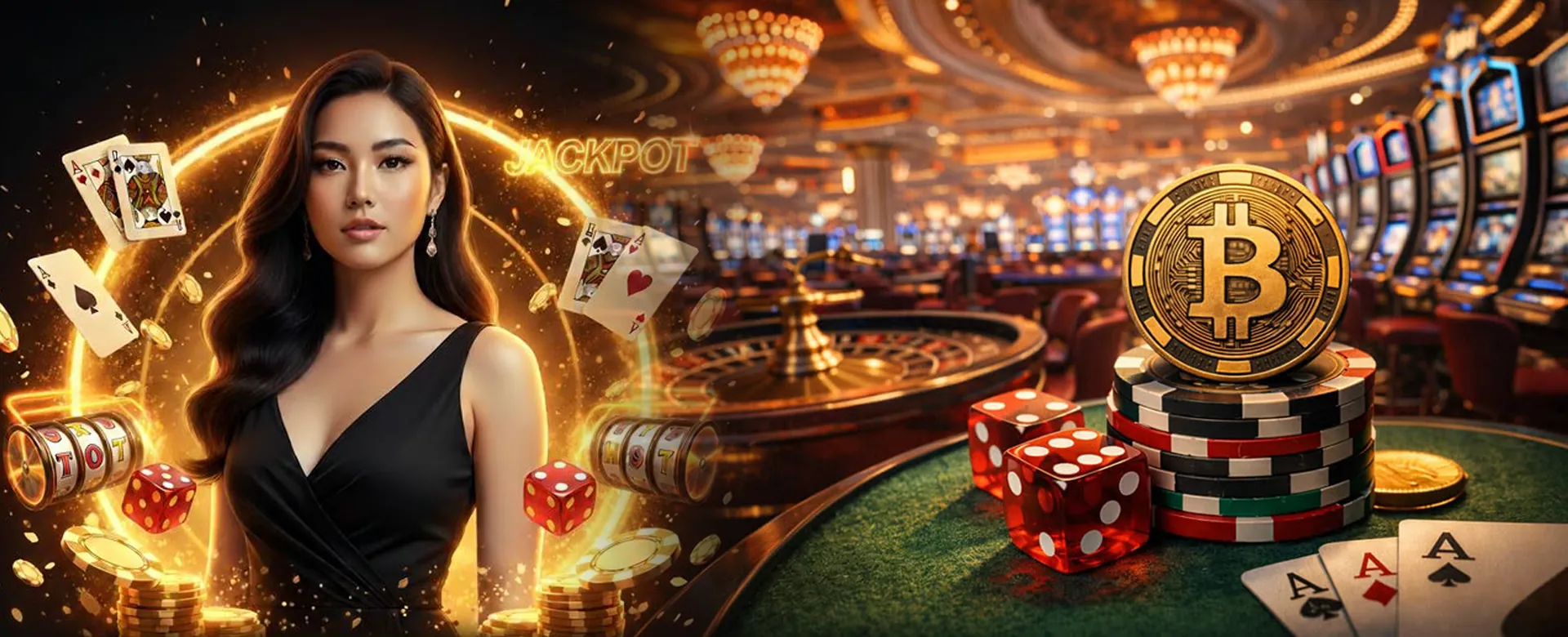 Dynamic 7game VIP casino background with exciting visuals